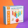 Colourful numbered bowling game set with pins and ball for kids aged 3 and above in Pakistan