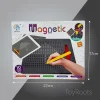Magnetic bead board dimensions twenty two cm by seventeen cm in Pakistan