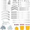 Metal model aircraft kit parts and tools included — complete STEM building set for kids in Pakistan
