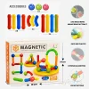 25 piece magnetic construction set parts and box size — starter STEM building toy for kids in Pakistan