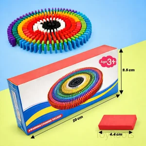 Wooden domino tiles set measurements and packaging in Pakistan