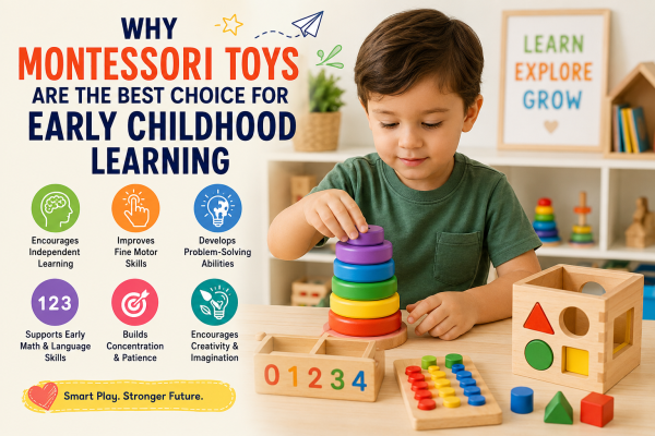Why Montessori Toys Are the Best Choice for Early Childhood Learning – Child Playing with Montessori Educational Toys
