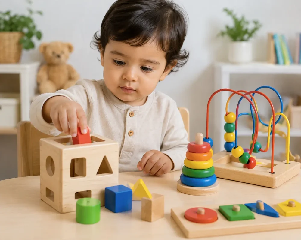 Educational toys for children aged 1 to 6 years