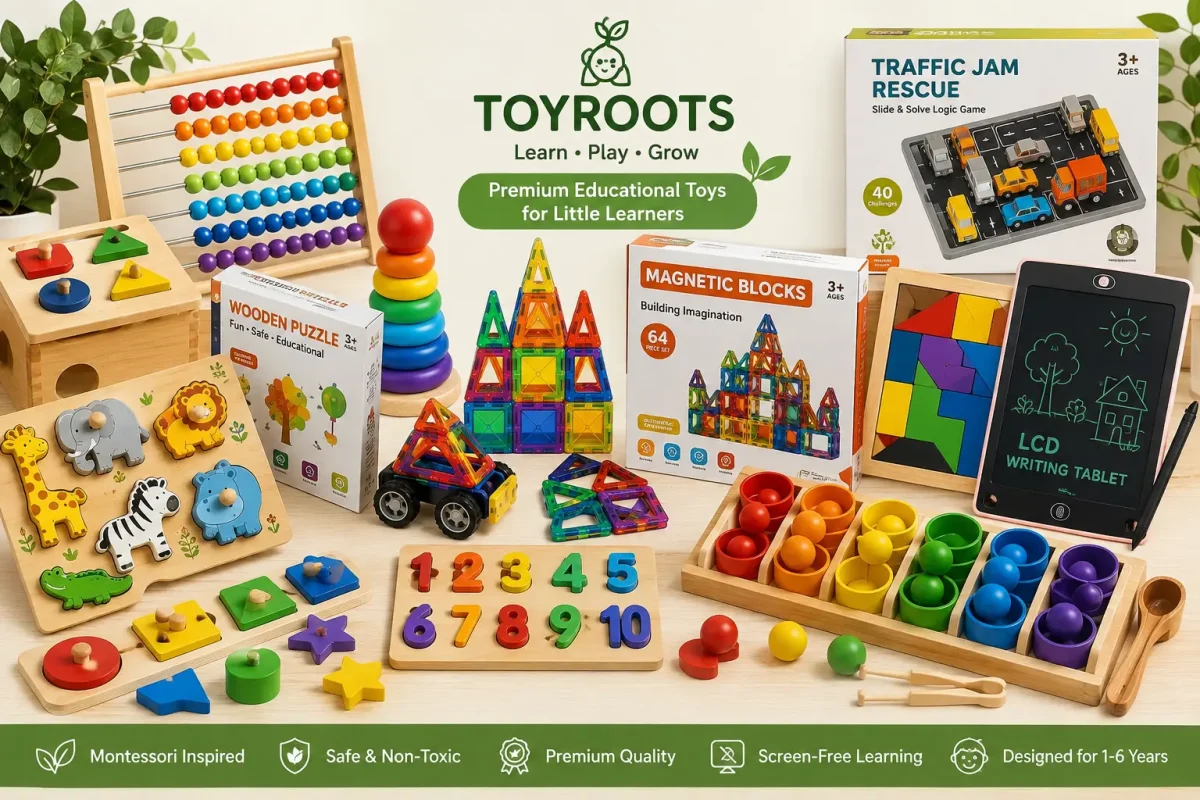 Explore ToyRoots' collection of educational toys for every stage of learning.