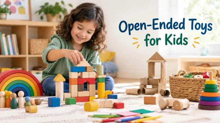 Open-ended toys for kids that encourage creativity and imaginative play